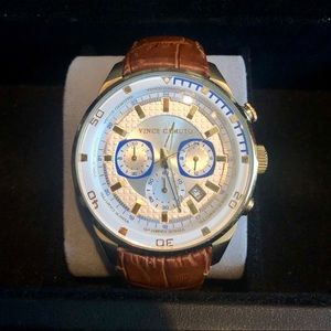 Vince Camuto Accessories - Vince Camuto The Admiral Dress Chronograph Gold Vince Camuto Accessories - Vince Camuto The Admiral Dress Chronograph Gold
